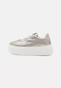 Кроссовки низкие LINA Marc O'Polo, цвет dark metallic silver