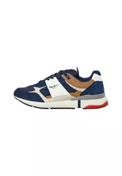 Кроссовки низкие LONDON PRO Pepe Jeans, цвет navy