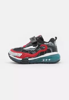Кроссовки низкие MARVEL SPIDERMAN BAYONYC BOY Geox, цвет black/red
