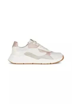 Кроссовки низкие MAWAZY Geox, цвет milk white light rose