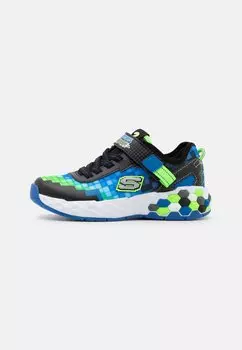 Кроссовки низкие MEGA-CRAFT 2.0 Skechers, цвет black/blue/lime