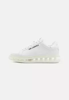 Кроссовки низкие MEN KAPRI KUSHION LACE SHINE KARL LAGERFELD, цвет white