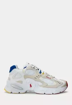 Кроссовки низкие MODERN TRAINER 100 TOP Polo Ralph Lauren, цвет white/ecru