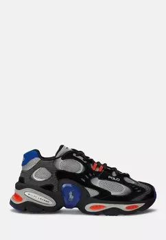 Кроссовки низкие MODERN TRAINER 100 TOP Polo Ralph Lauren, цвет black/light grey