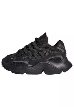Кроссовки низкие OZMILLEN EL I adidas Originals, цвет core black grey four better scarlet