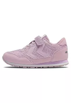 Кроссовки низкие REFLEX GLITTER JR Hummel, цвет lavender frost