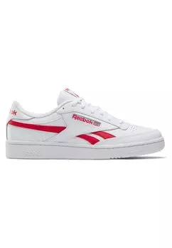 Кроссовки низкие REVENGE Reebok Classic, цвет cloud white vector red cloud white