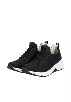 Кроссовки низкие Rieker, насыщенный черный