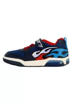 Кроссовки низкие SCRATCH INEK Geox, цвет navy bleu clair