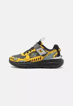 Кроссовки низкие SKECH TRACKS Skechers, цвет charcoal/yellow