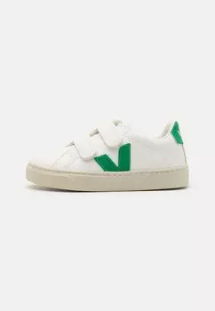 Кроссовки низкие SMALL ESPLAR Veja, цвет extra-white/emeraude