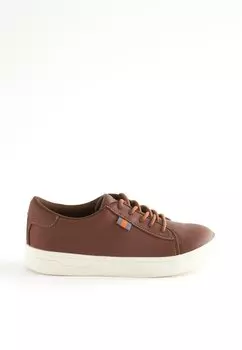 Кроссовки низкие SMART LACE-UP SHOES Next, цвет tan brown