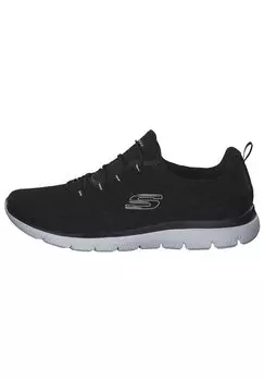 Кроссовки низкие SUMMITS GOOD TASTE Skechers, цвет black white