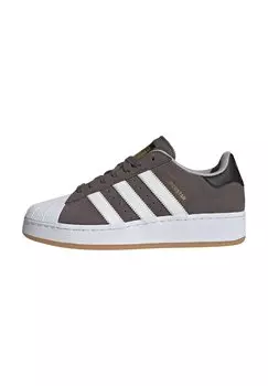 Кроссовки низкие SUPERSTAR XLG UNISEX adidas Originals, цвет charcoal core off white