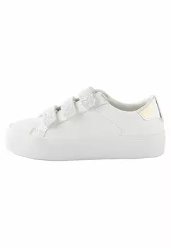Кроссовки низкие TOUCH FASTENING Next, цвет white glitter