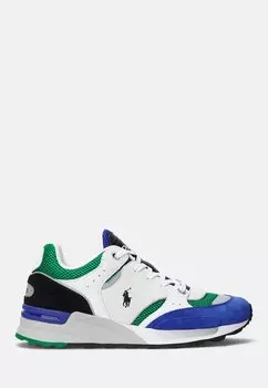 Кроссовки низкие TRACKSTER 200 TOP Polo Ralph Lauren, цвет white/royal blue/green