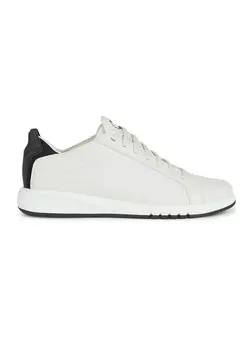 Кроссовки низкие U AERANTIS Geox, цвет white black