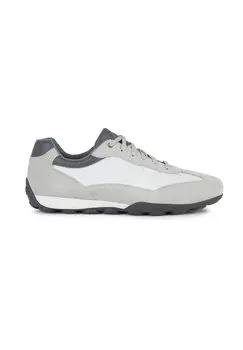 Кроссовки низкие U SNAKE 2.0 Geox, цвет light grey white