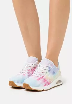 Кроссовки низкие UNO Skechers Sport, цвет white/multicolor