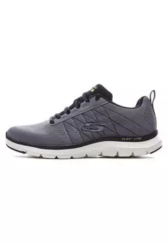 Кроссовки низкие VALKIN Skechers, цвет light grey black