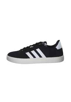 Кроссовки низкие VL COURT 3.0 adidas Originals, цвет black white gold met
