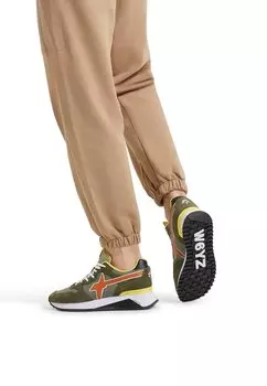 Кроссовки низкие YAK W6YZ, цвет militrgrne