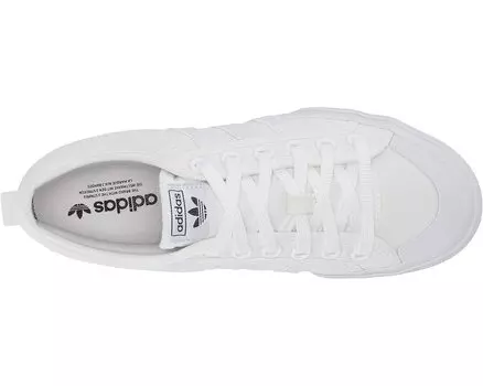 Кроссовки Nizza Platform adidas Originals, обувь белая