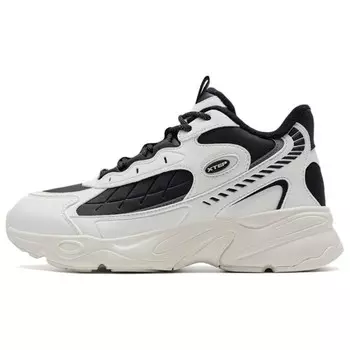 Кроссовки Nomadic Lifestyle женская с низким верхом, белый/черный Xtep