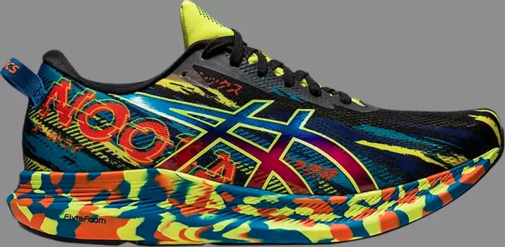 Кроссовки noosa tri 13 'color injection pack - black sour yuzu' Asics, многоцветный