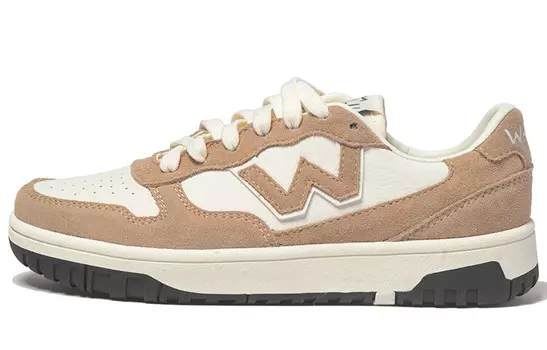 Кроссовки Norman Walsh Skateboarding Shoes Unisex Low-top Off-white/malt Light Brown, коричневый