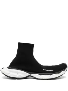 Кроссовки-носки 3XL BALENCIAGA, черный