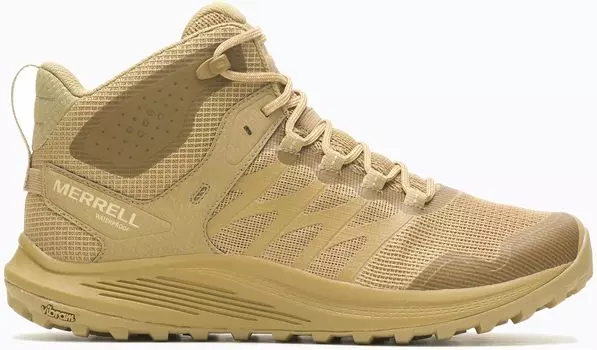 Кроссовки Nova 3 Mid Wp Merrell Work, цвет Coyote