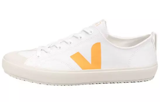 Кроссовки Nova Canvas Shoes Unisex Low-Top White/Orange Veja