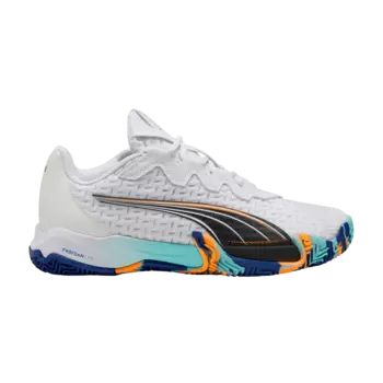 Кроссовки Nova Elite 'Padel - White Black Vivid Blue', белый