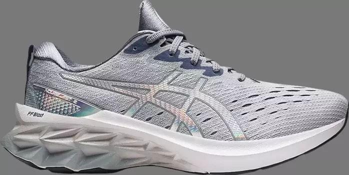 Кроссовки novablast 2 'platinum' Asics, серый