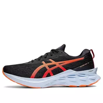 Кроссовки novablast 2 'black orange' Asics, черный