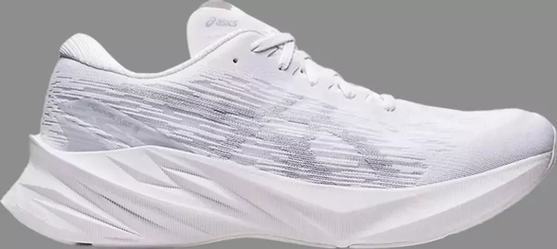 Кроссовки novablast 3 'white piedmont grey' Asics, белый