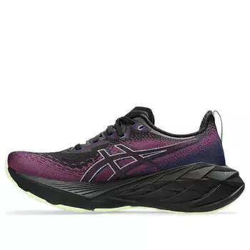 Кроссовки novablast 4 'black purple' Asics, черный