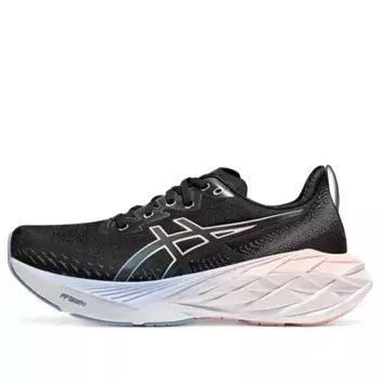 Кроссовки novablast 4 lite-show 'black purple pink' Asics, черный