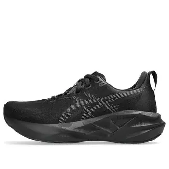 Кроссовки novablast 5 'black carrier grey' Asics, черный
