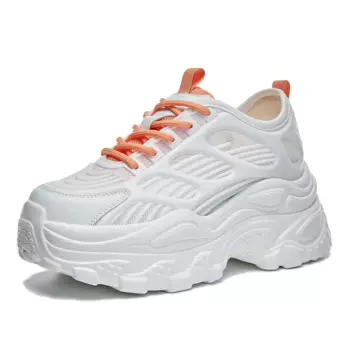 Кроссовки NRDROFFICIAL Chunky Sneakers Women's Low-Top, белый