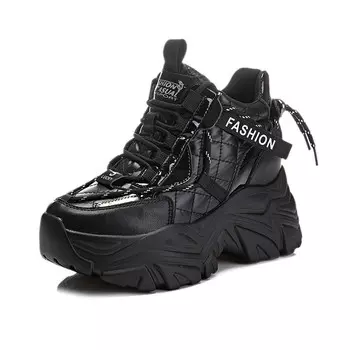 Кроссовки NRDROFFICIAL Chunky Sneakers Women's Low-Top, белый