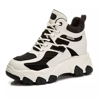 Кроссовки NRDROFFICIAL Chunky Sneakers Women's Low-Top, серый