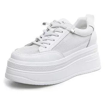 Кроссовки NRDROFFICIAL Skateboarding Shoes Women's Low-top White, белый