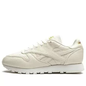 Кроссовки nstuff x classic leather Reebok, бежевый