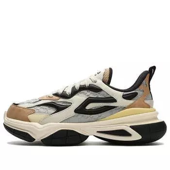 Кроссовки nucleo icona chunky sneakers 'white grey brown' Fila, белый