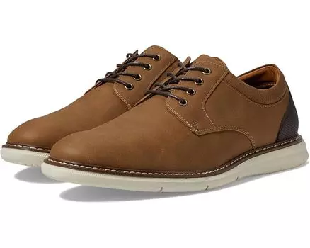 Кроссовки Nunn Bush Chase 2.0 Casual Plain Toe Oxford Contemporary Lace-Up, цвет Cognac