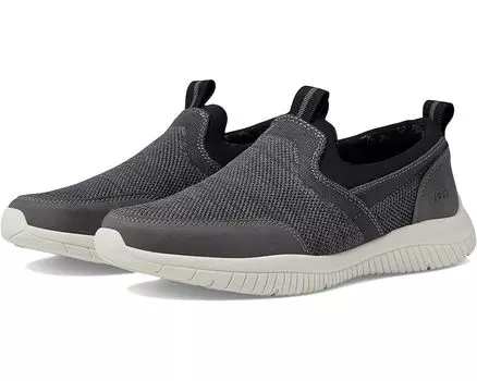 Кроссовки Nunn Bush Kore City Pass Knit Moccasin Toe Athletic Style Slip-On, цвет Gray