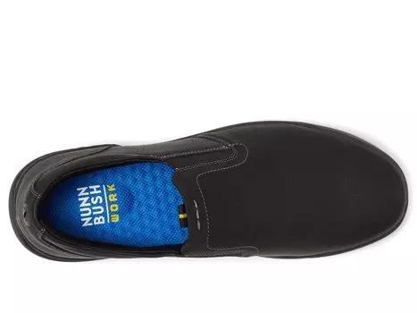 Кроссовки Nunn Bush Tour Work Plain Toe Slip-On, черный