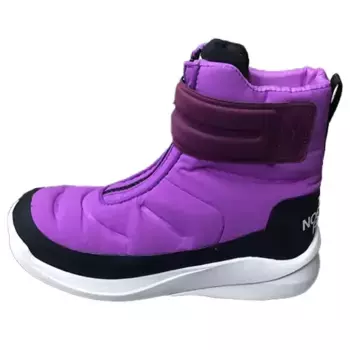 Кроссовки nuptse ii strap waterproof boots 'sweet violet tnf black' The North Face, фиолетовый